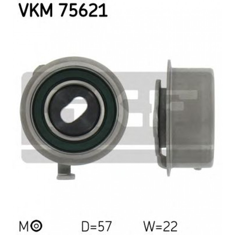 VKM 75621 SKF Ролик модуля натягувача ременя